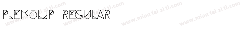 PlemolJP Regular字体转换